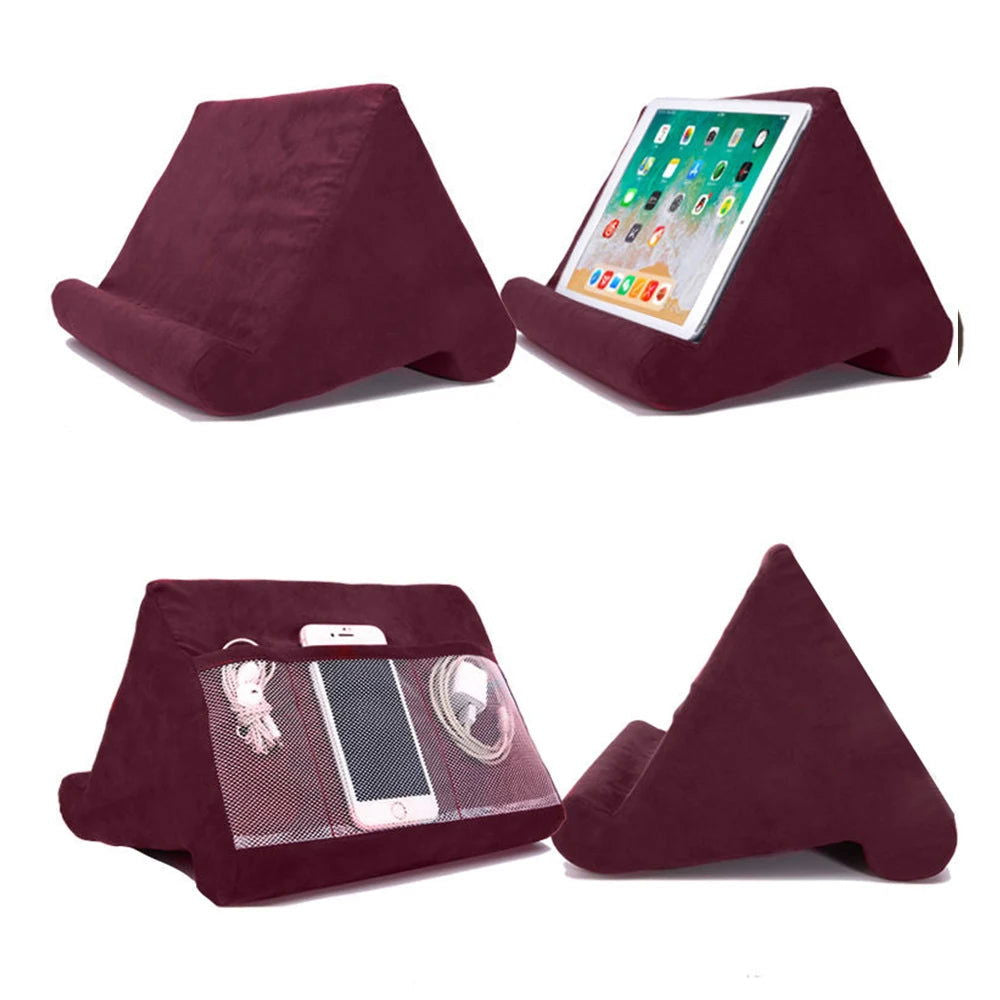 Tablet Phone holder Multifunctional pillow-type suitable For iPad   Tablet holder mobile phone Accessories sponge holder - Slobuy