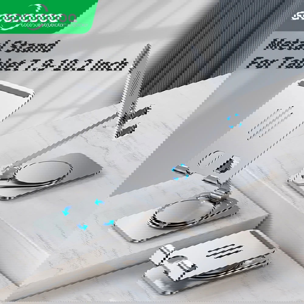 Tablet Stand Holder For iPad Pro 11 10th 10.2 7th 8th 9th Gen Xiaomi Samsung tablet Ultrathin metal tablette accessories 태블릿 거치대 - Slobuy