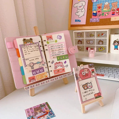 Tablet Stand for IPad Xiaomi Samsung Huawei Kindle Desktop Adjustable Wooden Holder Mini Easel Tablet Accessories - Slobuy