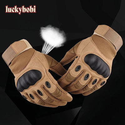 Tactical Gloves Cycling Glove Sport Climbing Paintball Shooting Hunting Riding Ski Full Finger Finger Gloves Motorcycle gloves - Slobuy