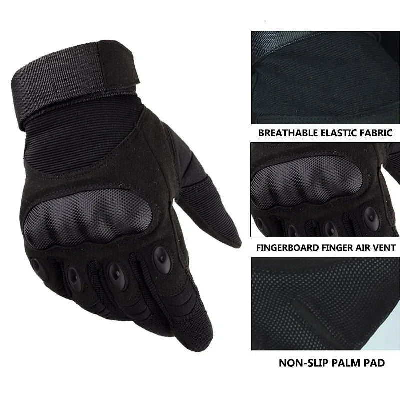 Tactical Gloves Cycling Glove Sport Climbing Paintball Shooting Hunting Riding Ski Full Finger Finger Gloves Motorcycle gloves - Slobuy