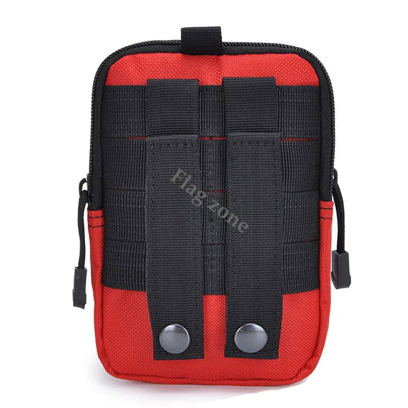 Tactical Waist Bag Belt Pack Gear Molle Holster Wallet Pouch Men Outdoor Working Camping Hunting Tools Pack Small Soft Back - Slobuy