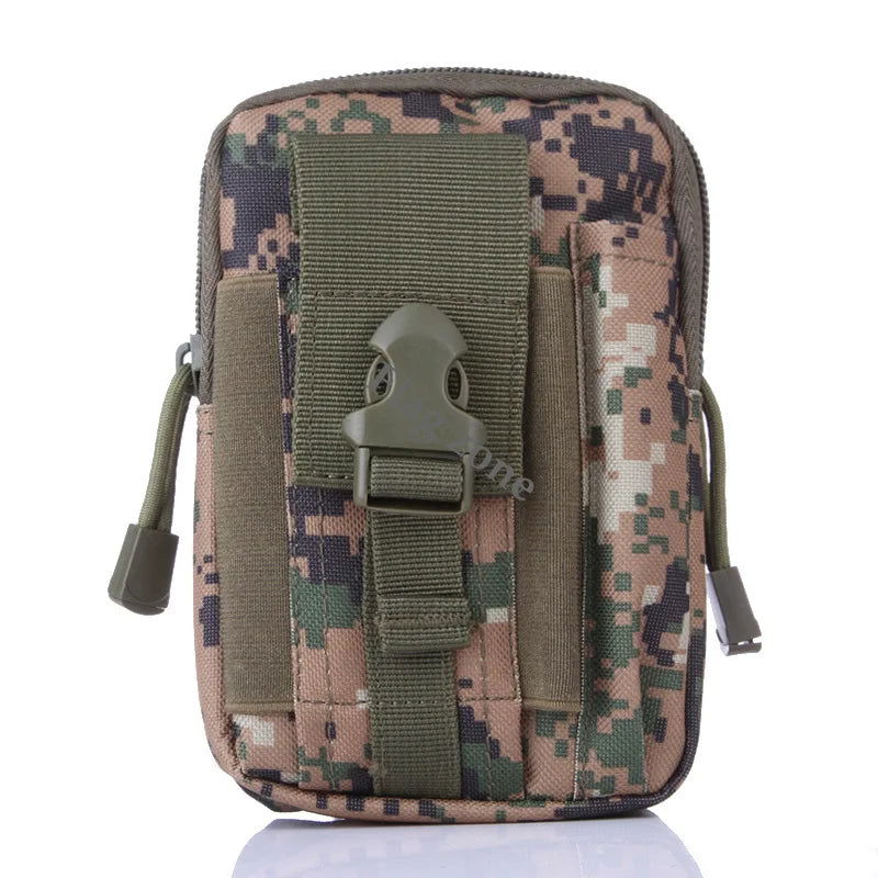 Tactical Waist Bag Belt Pack Gear Molle Holster Wallet Pouch Men Outdoor Working Camping Hunting Tools Pack Small Soft Back - Slobuy