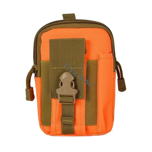 Tactical Waist Bag Belt Pack Gear Molle Holster Wallet Pouch Men Outdoor Working Camping Hunting Tools Pack Small Soft Back - Slobuy