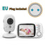 TakTark 3.2 Inch Wireless Video Baby Monitor With Lullabies Auto Night Vision Two Way Intercom Temperature Monitoring Babysitter - Slobuy