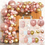 Tender Pink Gold Balloon Garland Arch Kit Wedding Birthday Party Decoration Adult Kids Baby Shower Decor Ballon Wedding Supplies - Slobuy