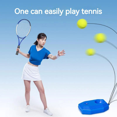 Tennis Rackets 2Pcs Kids Outdoor Sports Racquet Set Children's Beginners Serve Rebound Training Tennis Racket Set - Slobuy