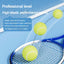 Tennis Rackets 2Pcs Kids Outdoor Sports Racquet Set Children's Beginners Serve Rebound Training Tennis Racket Set - Slobuy