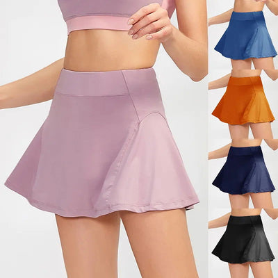 Tennis Short skirt Casual Sport Running Shorts Skirts Summer Breathable Yoga Fitness Short skirt Women Sports Golf Pleated Skirt - Slobuy