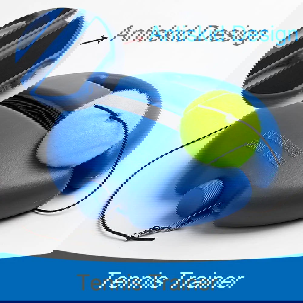 Tennis Trainer Training Primary Tool Exercise Tennis Ball Self-study Rebound Ball - Slobuy