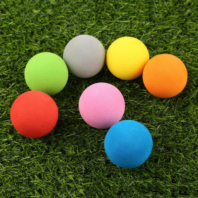 20pcs/bag Golf Balls EVA Foam Soft Sponge Balls for Golf/Tennis Training Solid Color for Outdoor Golf Practice Balls - Slobuy