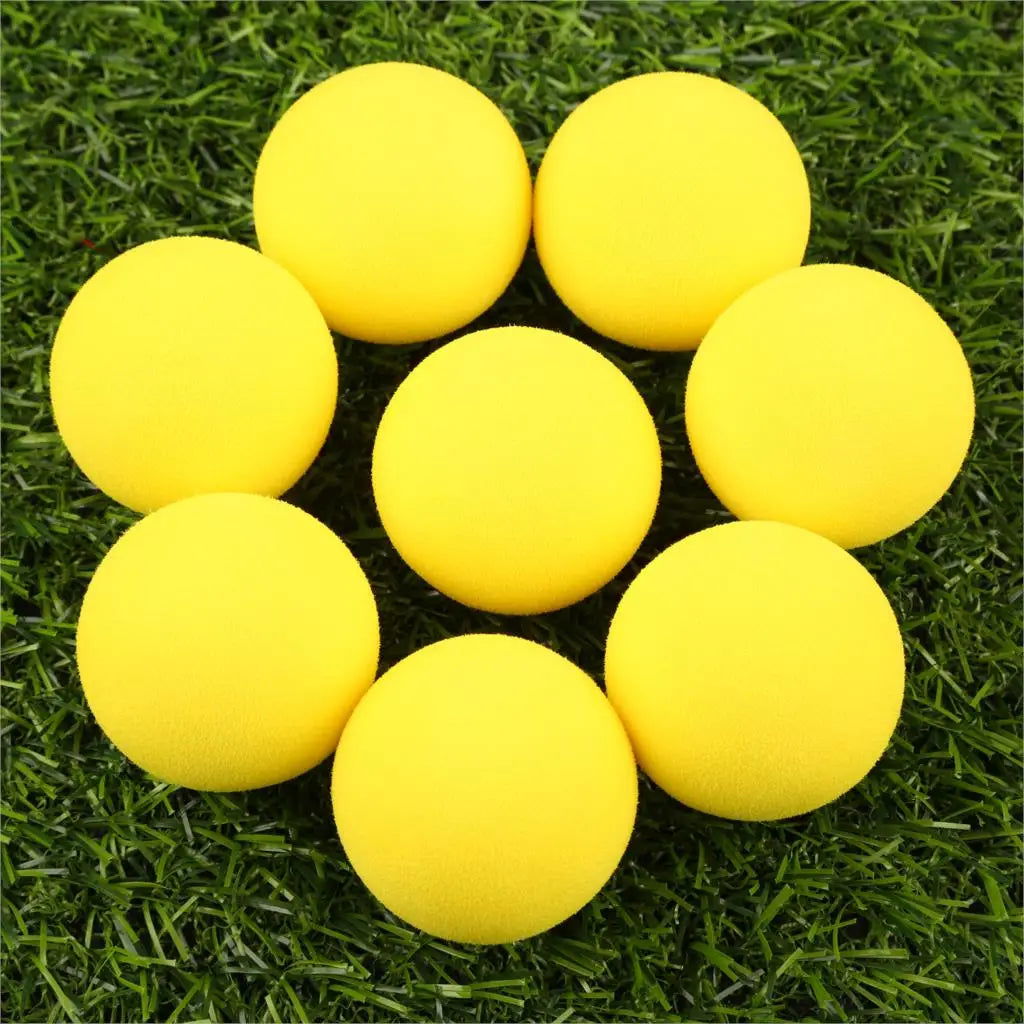20pcs/bag Golf Balls EVA Foam Soft Sponge Balls for Golf/Tennis Training Solid Color for Outdoor Golf Practice Balls - Slobuy