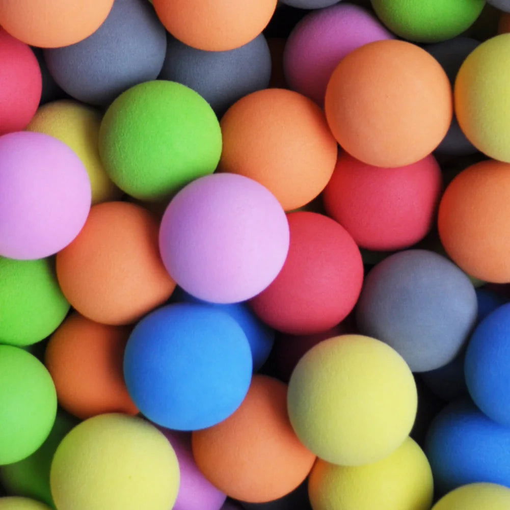 20pcs/bag Golf Balls EVA Foam Soft Sponge Balls for Golf/Tennis Training Solid Color for Outdoor Golf Practice Balls - Slobuy