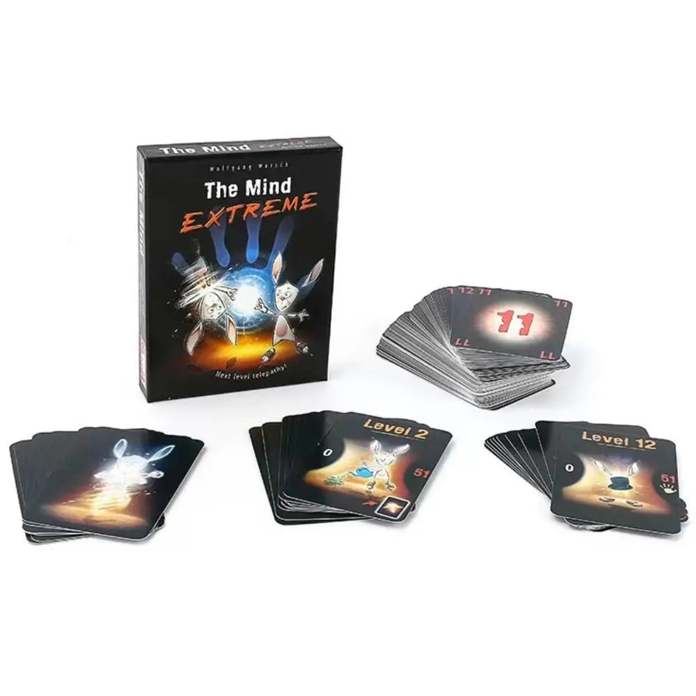 The Mind Card Game Party Puzzle Board Game Team Experience Interactive Game - Slobuy
