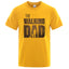 The Walking Dad Funny Street Printed T-Shirts Men Fashion Summer Tshirt Loose Oversized Cotton Short Sleeves Casual Hip Hop Tees - Slobuy