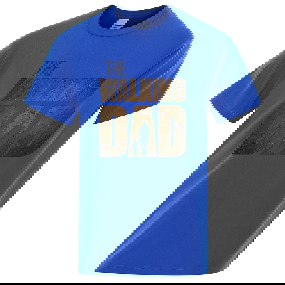 The Walking Dad Funny Street Printed T-Shirts Men Fashion Summer Tshirt Loose Oversized Cotton Short Sleeves Casual Hip Hop Tees - Slobuy