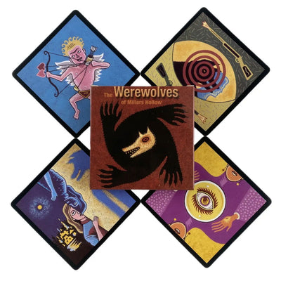 The Werewolf Cards A 24 Table Game With Paper Guidebook Puzzle Leisure Family Friend Party Getting Started Simple Board Deck - Slobuy