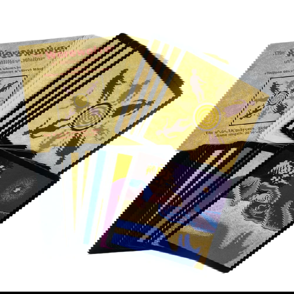 The Werewolf Cards A 24 Table Game With Paper Guidebook Puzzle Leisure Family Friend Party Getting Started Simple Board Deck - Slobuy