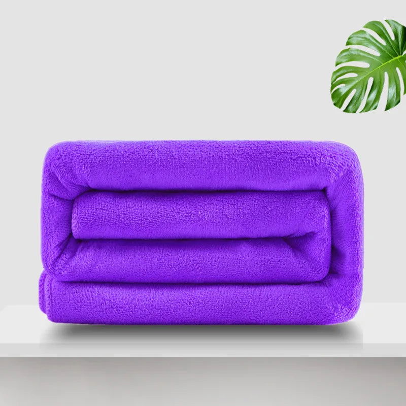 The new microfiber bath towel is super absorbent, soft and quick-drying, super large bath towel, multi-purpose travel sports - Slobuy