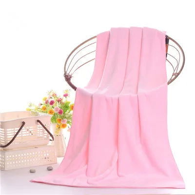 The new microfiber bath towel is super absorbent, soft and quick-drying, super large bath towel, multi-purpose travel sports - Slobuy