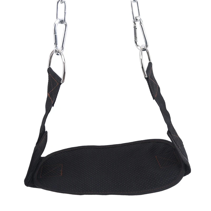 Thick Neoprene Weight Lifting Belt With Chain Dipping Belt For Pull Up Chin Up Kettlebell Barbell Fitness Bodybuilding Gym Belt - Slobuy