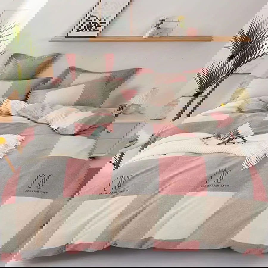 Thickened Sanding Quilt Cover Single Sheet Student Apartment Hotel Bedding Sheet Single Twill Skin-friendly Quilt Cover 90x200cm - Slobuy