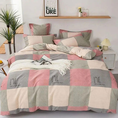 Thickened Sanding Quilt Cover Single Sheet Student Apartment Hotel Bedding Sheet Single Twill Skin-friendly Quilt Cover 90x200cm - Slobuy