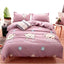 Thickened Sanding Quilt Cover Single Sheet Student Apartment Hotel Bedding Sheet Single Twill Skin-friendly Quilt Cover 90x200cm - Slobuy