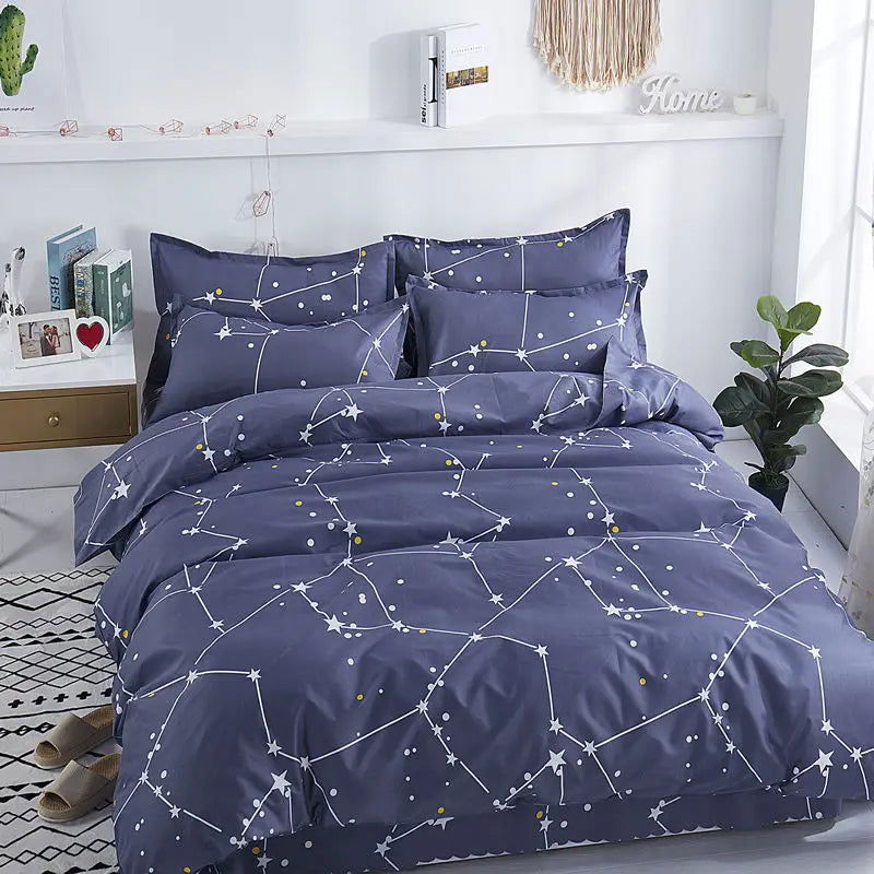 Thickened Sanding Quilt Cover Single Sheet Student Apartment Hotel Bedding Sheet Single Twill Skin-friendly Quilt Cover 90x200cm - Slobuy
