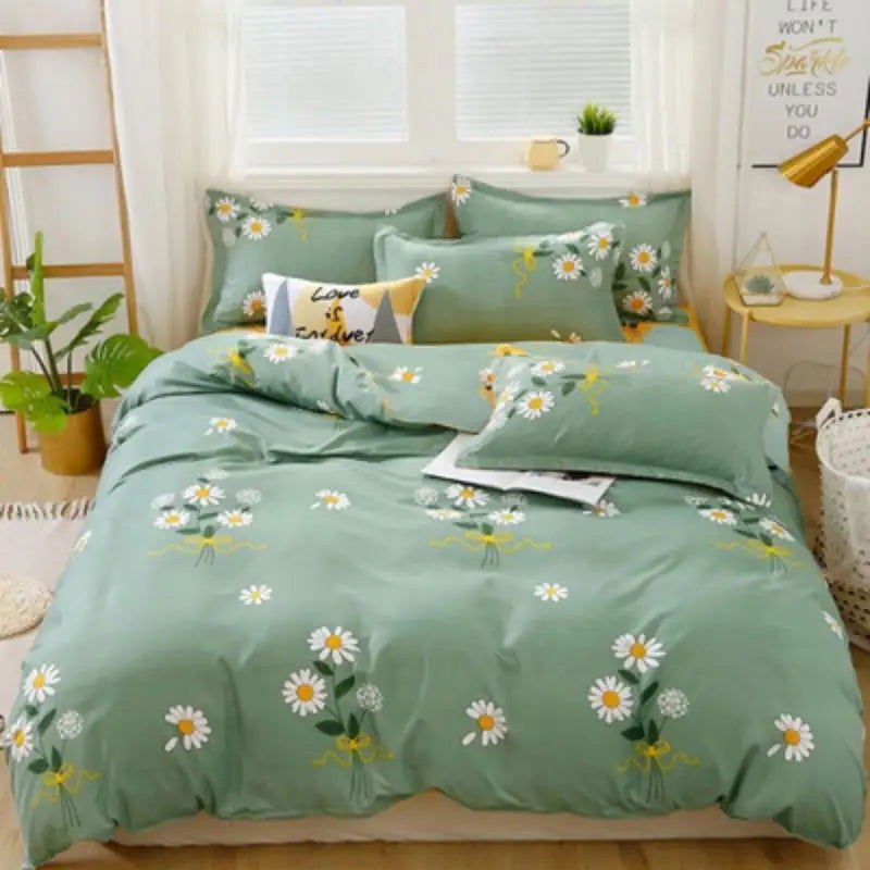 Thickened Sanding Quilt Cover Single Sheet Student Apartment Hotel Bedding Sheet Single Twill Skin-friendly Quilt Cover 90x200cm - Slobuy