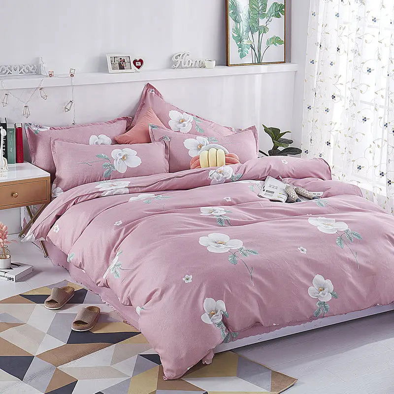 Thickened Sanding Quilt Cover Single Sheet Student Apartment Hotel Bedding Sheet Single Twill Skin-friendly Quilt Cover 90x200cm - Slobuy