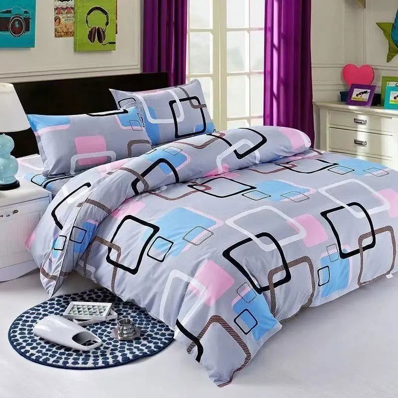 Thickened Sanding Quilt Cover Single Sheet Student Apartment Hotel Bedding Sheet Single Twill Skin-friendly Quilt Cover 90x200cm - Slobuy