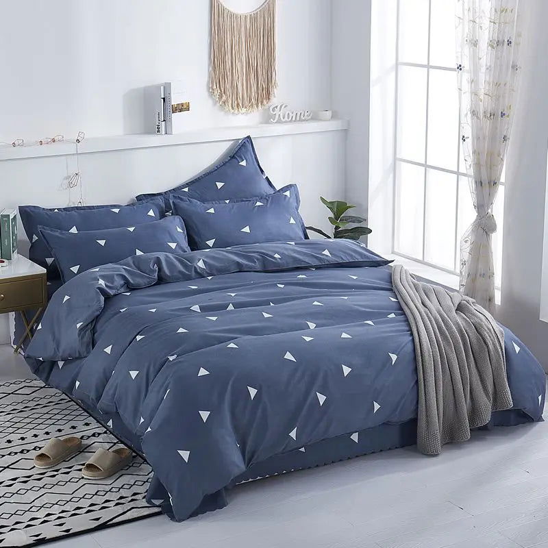 Thickened Sanding Quilt Cover Single Sheet Student Apartment Hotel Bedding Sheet Single Twill Skin-friendly Quilt Cover 90x200cm - Slobuy