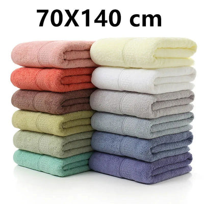 Thickened new cotton super absorbent large bath towel thickened soft bath towel comfortable towel bathroom travel towel - Slobuy
