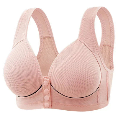 Thin Pregnant Women's Breastfeeding Underwear With Front Buckle Closure Seamless and Anti Sagging Women's Tank Top Bra - Slobuy