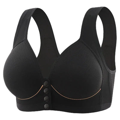 Thin Pregnant Women's Breastfeeding Underwear With Front Buckle Closure Seamless and Anti Sagging Women's Tank Top Bra - Slobuy