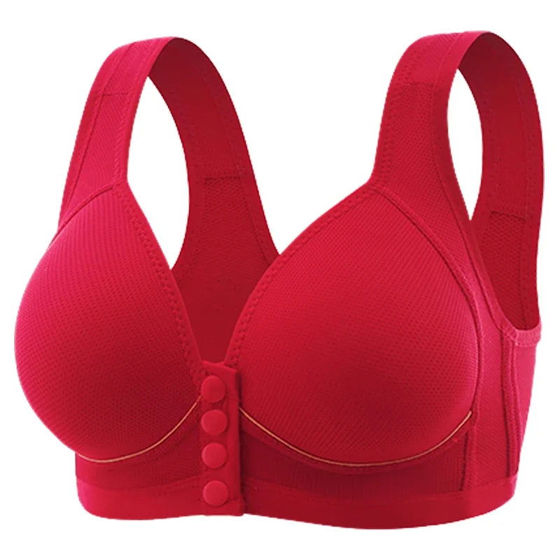Thin Pregnant Women's Breastfeeding Underwear With Front Buckle Closure Seamless and Anti Sagging Women's Tank Top Bra - Slobuy