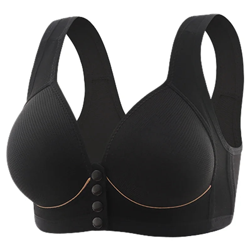 Thin Pregnant Women's Breastfeeding Underwear With Front Buckle Closure Seamless and Anti Sagging Women's Tank Top Bra - Slobuy