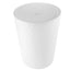 Threaded Trash Can Litter Plastic Small with Lid Bucket Large Capacity Kitchen Belt Pressure Ring Office Bin - Slobuy