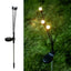 Three Headed Firefly Solar Outdoor Waterproof Firefly Lamp Courtyard Garden Layout Atmosphere Decoration Creative Outdoor Lawn - Slobuy