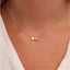 Tiny Heart Initial Necklace - Name Choker Pendant - Slobuy
