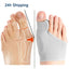 Toe Separator Hallux Valgus Bunion Corrector Orthotics Feet Bone Thumb Adjuster Correction Pedicure Sock Straightener - Slobuy