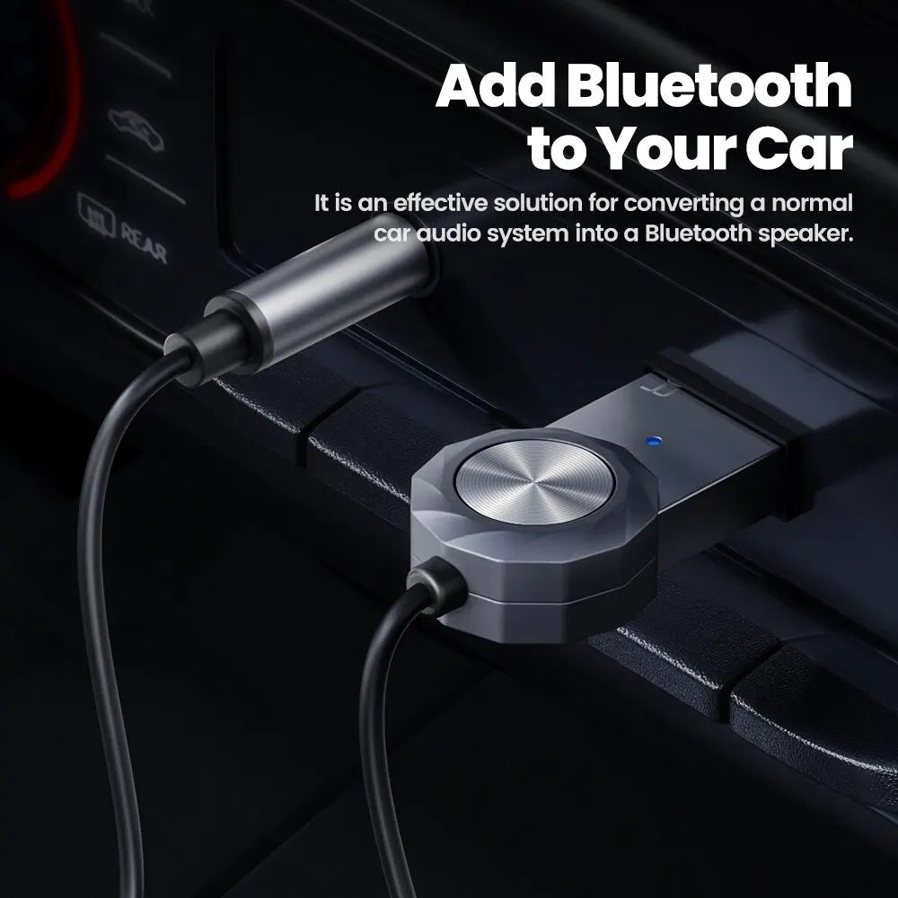 Toocki Bluetooth Car Adapter BT5.1 USB Audio Receiver Speaker For PC Speaker Wireless Mouse Earphone Keyboard Music Transmit - Slobuy