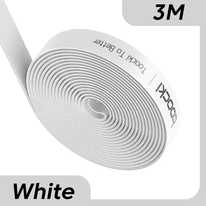 Toocki Cable Organizer Wire Winder USB Cable Management Protector Earphone Mouse Cord Ties Phone Accessory for iPhone Samsung - Slobuy