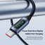 Toocki Type C to Type C Cable 100W PD Fast Charging Charger USB C to USB C Display Cable For Xiaomi POCO F3 Realme Macbook iPad - Slobuy