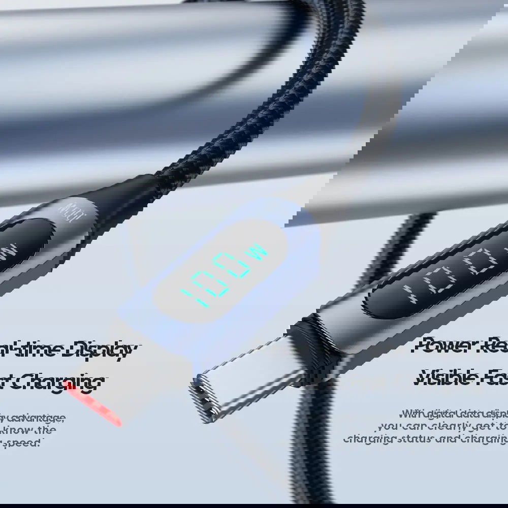 Toocki Type C to Type C Cable 100W PD Fast Charging Charger USB C to USB C Display Cable For Xiaomi POCO F3 Realme Macbook iPad - Slobuy
