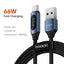 Toocki Type C to Type C Cable 100W PD Fast Charging Charger USB C to USB C Display Cable For Xiaomi POCO F3 Realme Macbook iPad - Slobuy