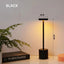 Touch Sensor LED Table Lamp USB Rechargeable Desk Lamp 3 Color Adjustable Temperatures Modern Style Bar Bedside Night Light - Slobuy