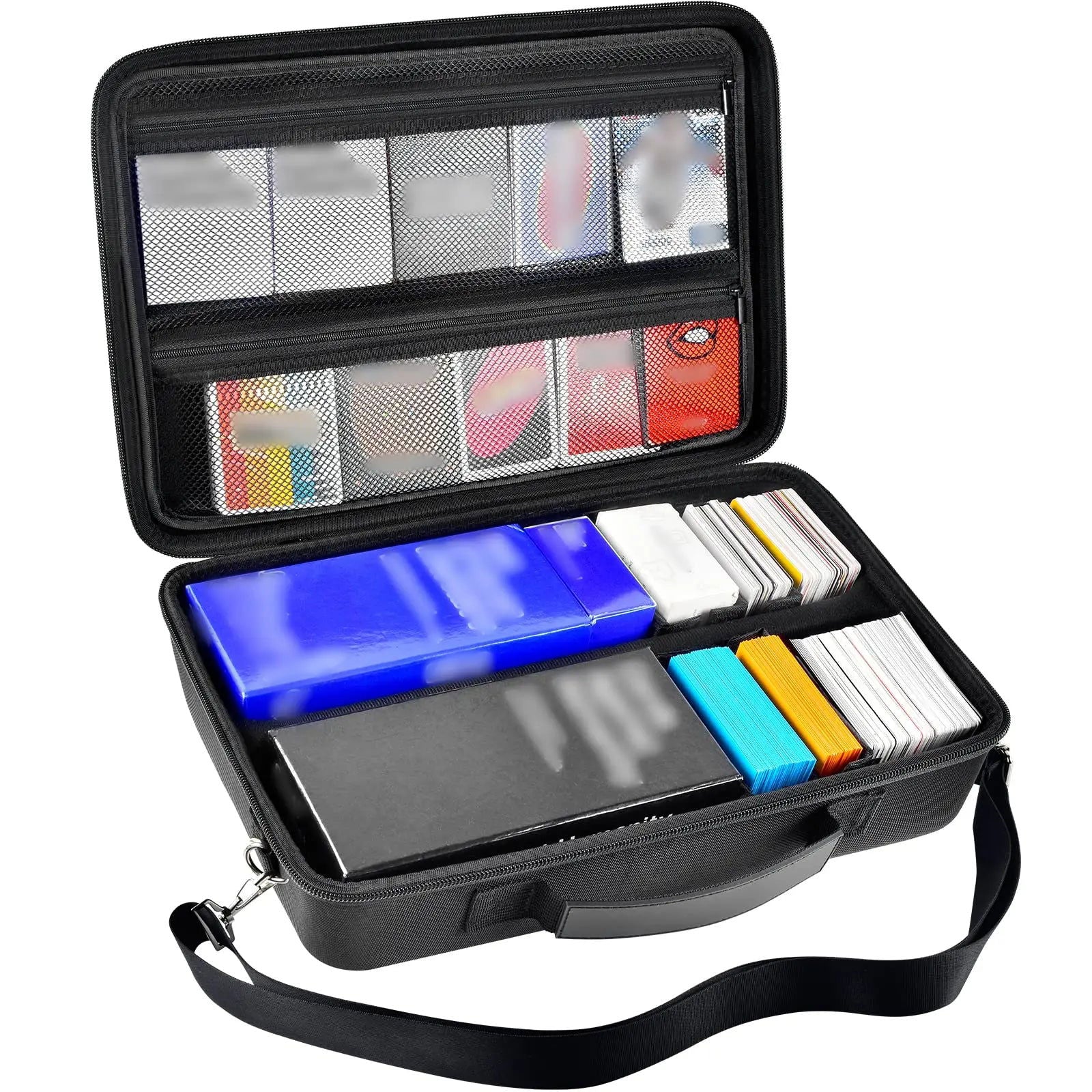 Trading Card Case Storage Box Deck Boxes for 2700+ Standard Card Games. Travel Organizer Holder Compatible with TCG - Slobuy