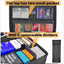Trading Card Case Storage Box Deck Boxes for 2700+ Standard Card Games. Travel Organizer Holder Compatible with TCG - Slobuy